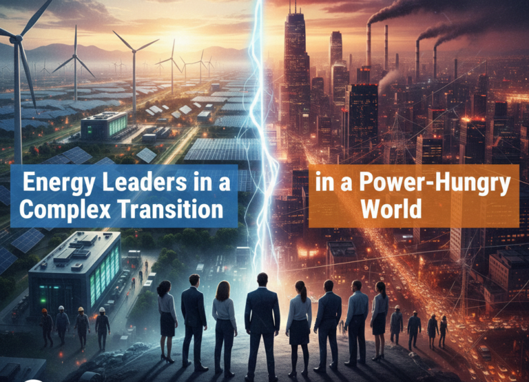Energy Leaders in a Complex Transition in a Power-Hungry World