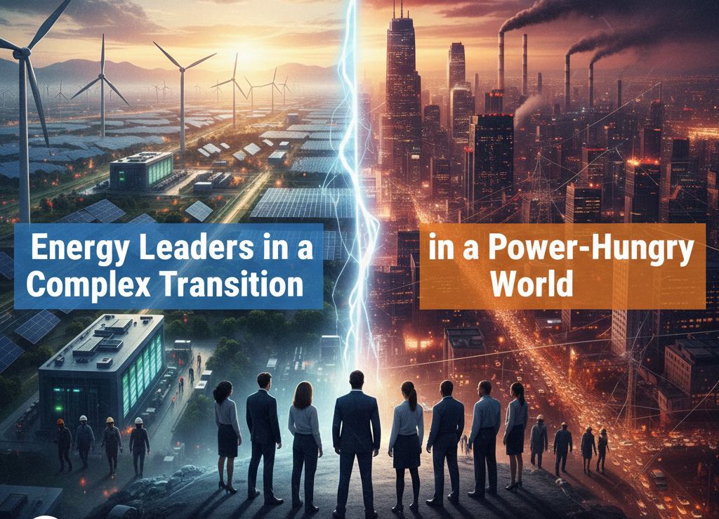 Energy Leaders in a Complex Transition in a Power-Hungry World