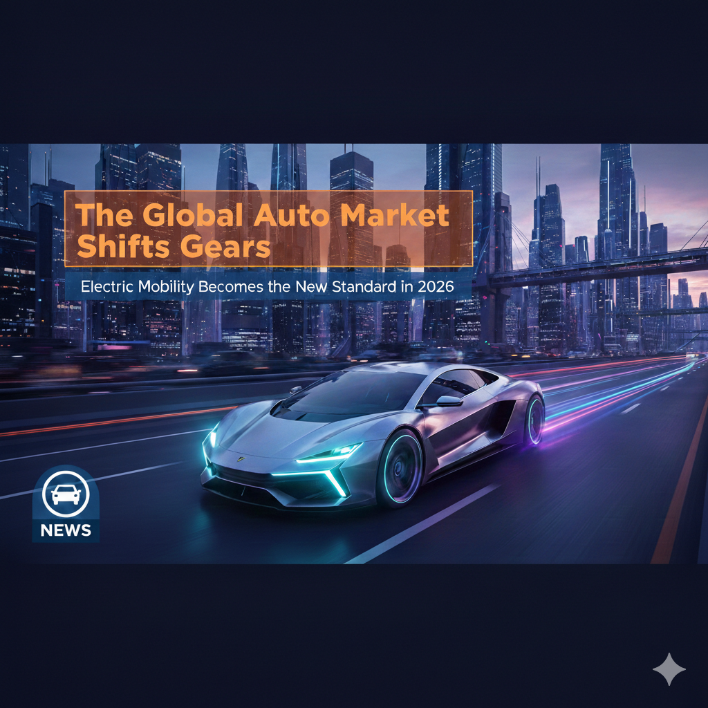 The Global Auto Market Shifts Gears as Electric Mobility Becomes the New Standard in 2026