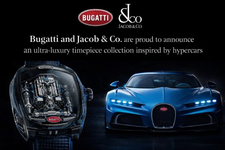 Bugatti and Jacob & Co. are proud to announce an ultra-luxury timepiece collection inspired by hypercars