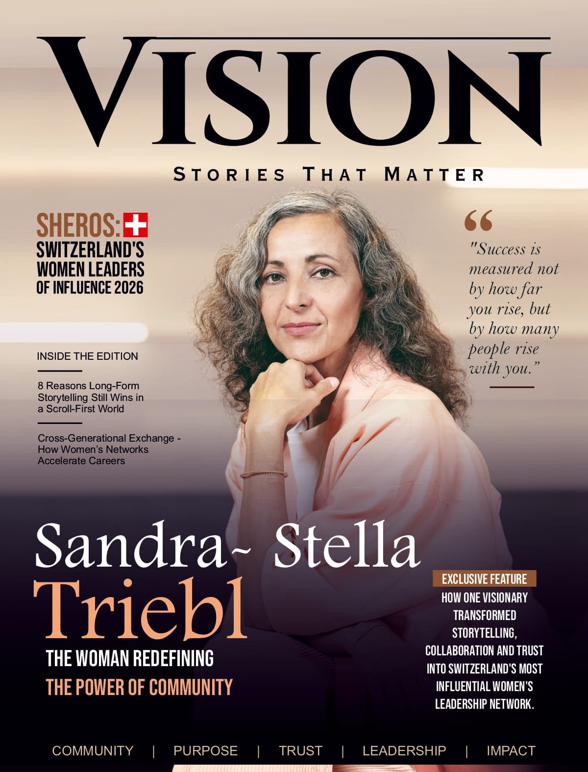 Sheros Switzerland's Women Leaders of Influence 2026