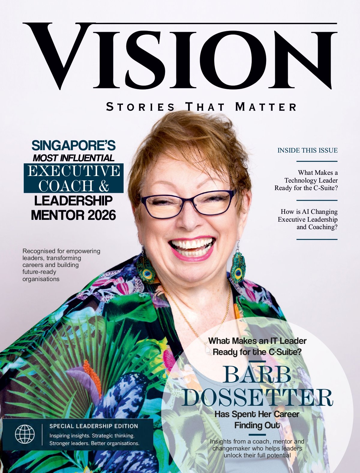 Barb Dossetter in Singapore’s Most Influential Executive Coach & Leadership Mentor 2026